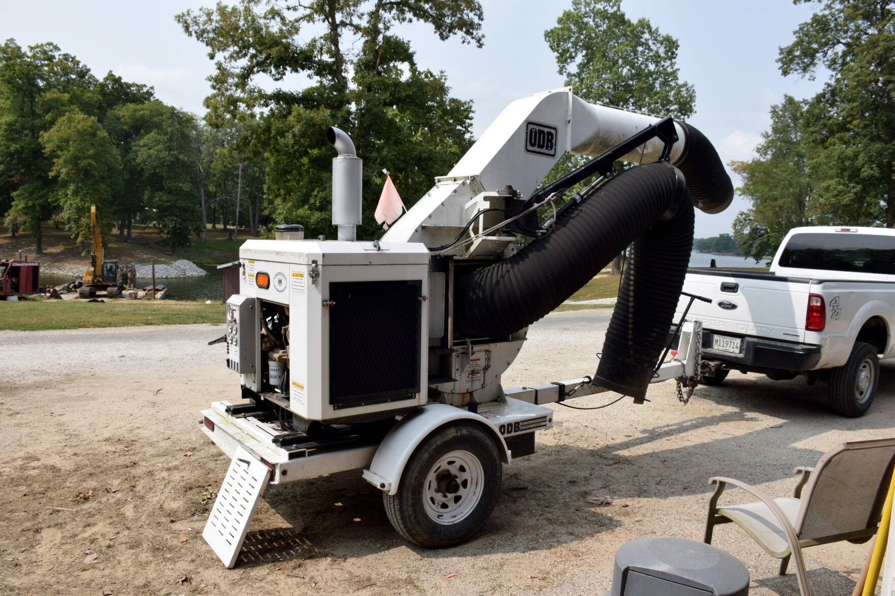 Effingham Water Authority's leaf collector
